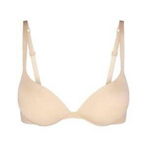 Skims Ultimate Push Up Plunge Bra - NWT - Sand - 36DD